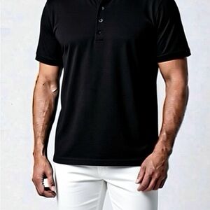 #302: 5.11 Tactical Men's Black Polo Shirt